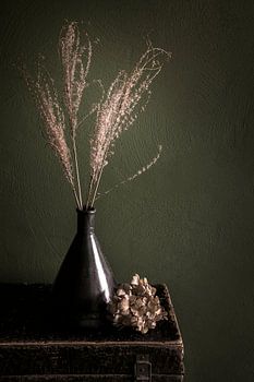 Still life with grass plumes