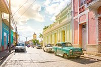 The sun that breaks through in the Cuban city of Trinidad