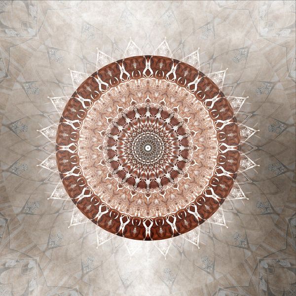 Mandala Gentleness by Christine Bässler