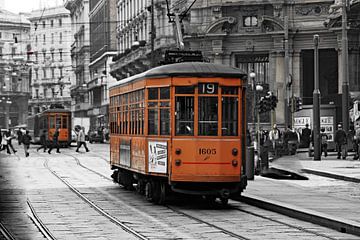 Milan tram ART1 coloured