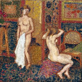 Naakt in het atelier van Atelier Liesjes