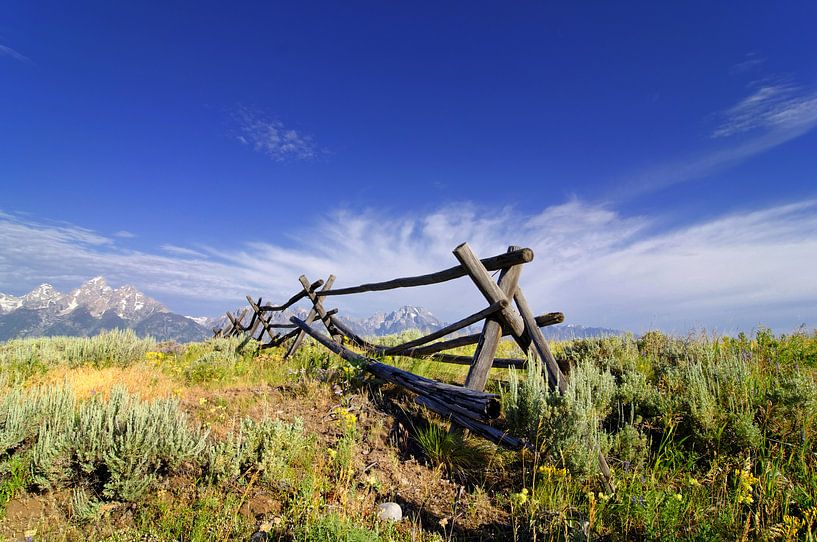 Grand Tetons van Peter Bongers