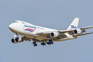 Silkway Azerbaijan Cargo Boeing 747-400. sur Jaap van den Berg