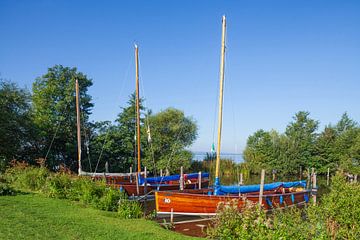 Bateaux de rapatriés au Steinhuder Meer