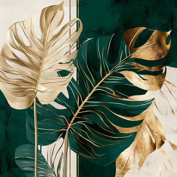 Tropical leaves by Poster Art Shop