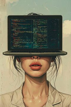 Data in my head... by Ans Bastiaanssen