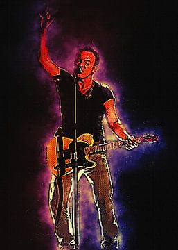 Geest van Bruce Springsteen concert van Gunawan RB
