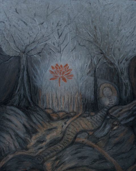 Mysterious forest by Bianca van der Reijden