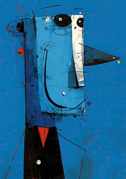 Flight in Abstract Spectrum van ARTEO Schilderijen