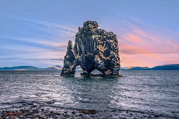 Hvitserkur rock formation in North Iceland