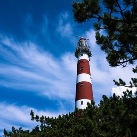 Vuurtoren op Ameland van Nico van der Vorm