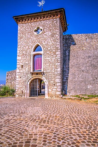 CROATIA : ENTRANCE TO TRSAT CASTLE - RIJEKA by Photoart-Naegele