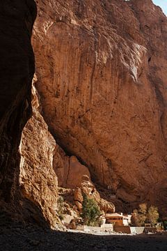 Todgha Gorge in Marokko van Cécile Bok