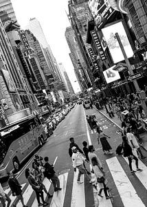 Streets of New York sur Iwan Bronkhorst