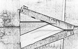 affichage graphique mural sur George van der Vliet