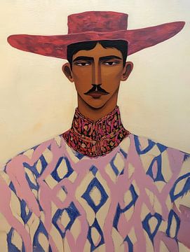 Charro, Mexicaanse ruiter van Carla Van Iersel