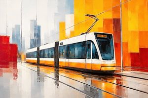 Tram Abstract