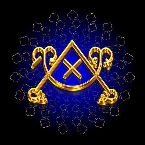 Kristallen Mandala-SHADEES-Heilige Graal der Wederopstanding