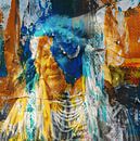 Painted native american van Nynke Altenburg thumbnail