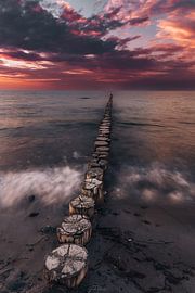 Dramatic sunset by Fabian Elsing