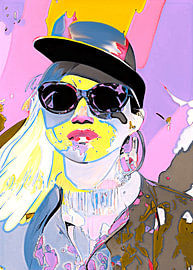 Die Superselfiefrau von DJF by Dean Jayson Freeman Art | Level Up your Home