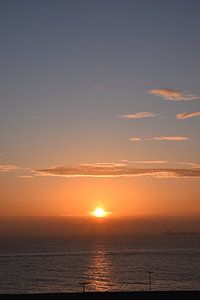 Coucher de soleil sur la Méditerranée