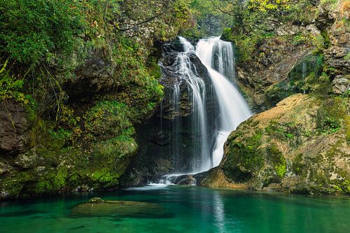 Waterfall in Slovenia