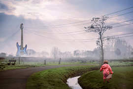 Symbolism of Childhood Dreams in the Groningen Landscape - Inspirational Art