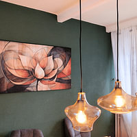 Klantfoto: Lotus Abstract van Jacky, als ArtFrame