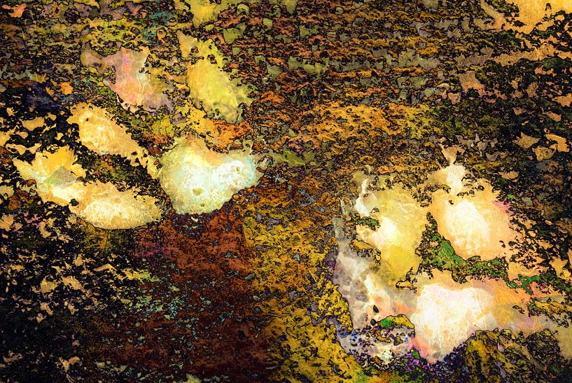 Paw Prints Golden par Dorothy Berry-Lound
