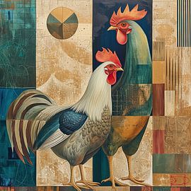 Regal Roost Rulers by Eye catching paintings