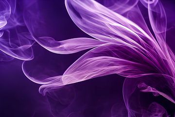 illustration abstraite de fond de fumée violette sur Animaflora PicsStock