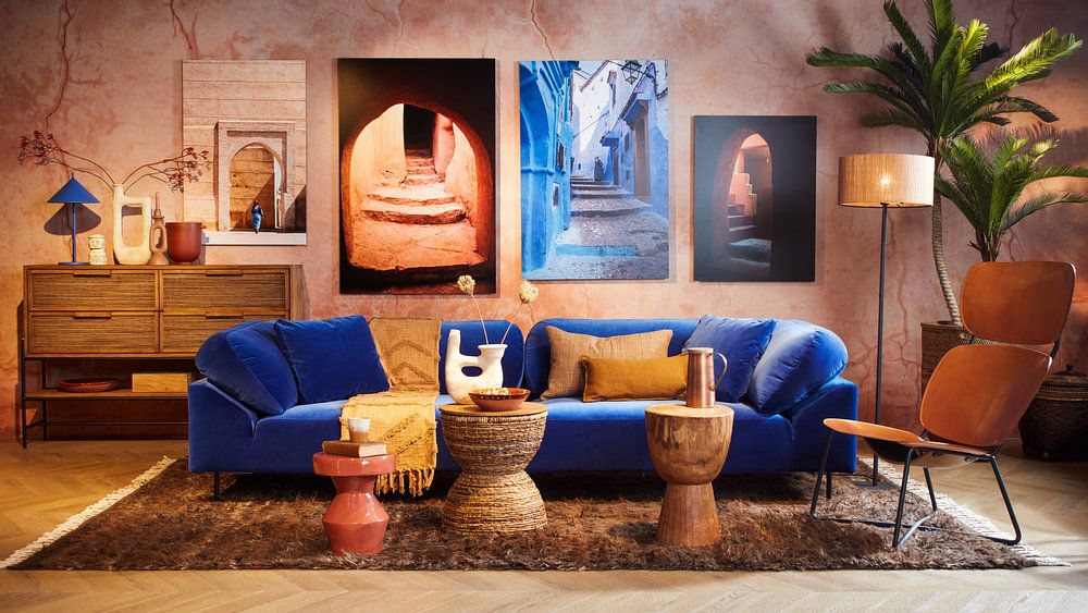 Steeg in Chefchaouen, Marokko  van Easycopters 