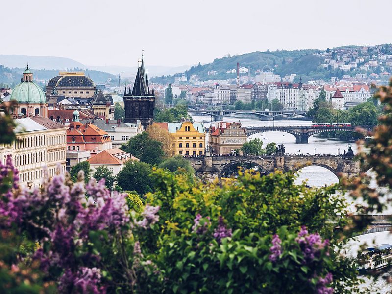 Prague - Vue depuis le parc Letná par Alexander Voss