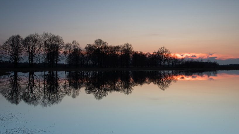 Zonsondergang in het Haaksbergerveen von Art Wittingen