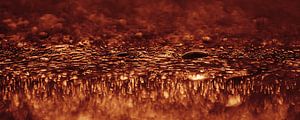 Abstrakte Fotografie als Eyecatcher: Panorama von Wassertropfen