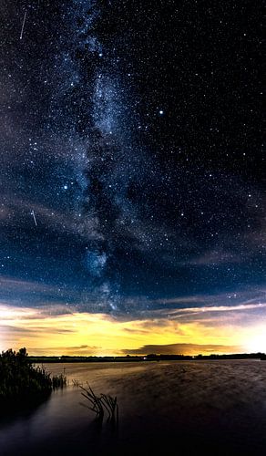 Sterren bij het Leekstermeer