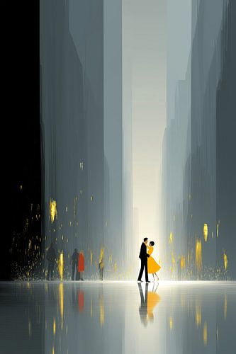 In het licht van de stad