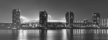 Feyenoord Stadion "De Kuip" 2017 in Rotterdam (formaat 3/1) van MS Fotografie | Marc van der Stelt
