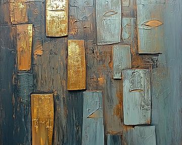 Abstract Goud van De Mooiste Kunst