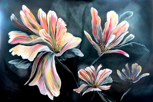 Tanzende Blütenblätter – Grüne Liebe