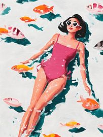 Zwischen den Fischen schweben von Gypsy Galleria