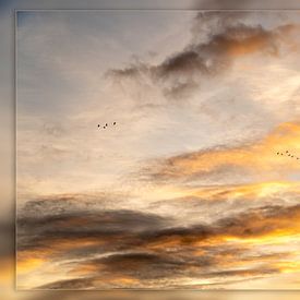 Lucht boven Friesland van Haaije Bruinsma Fotografie