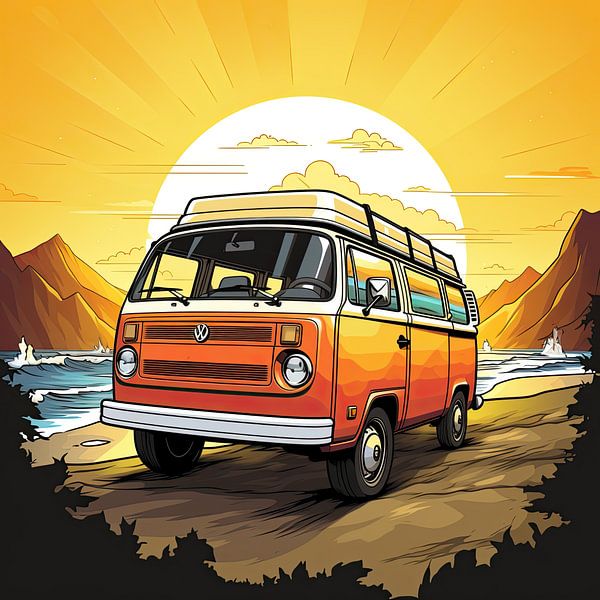 Bus Volkswagen par Imagine