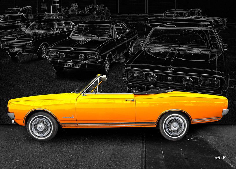 Opel Commodore A Cabriolet von aRi F. Huber