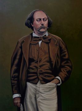 Gustave Flaubert Painting