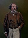 Gustave Flaubert Painting by Paul Meijering thumbnail