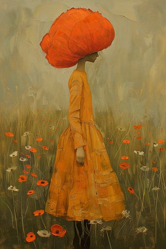 Mohnblumenmädchen