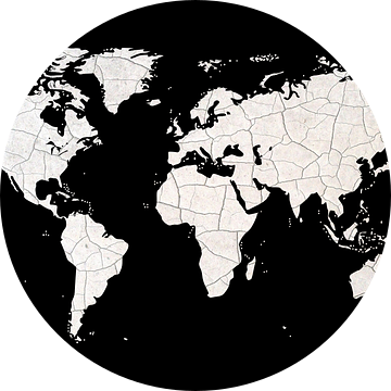wereldkaart van Felix Brönnimann