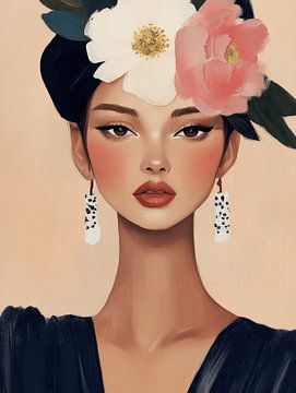 The flower girl by Carla Van Iersel